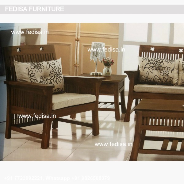 Wooden Sofa Set-2359