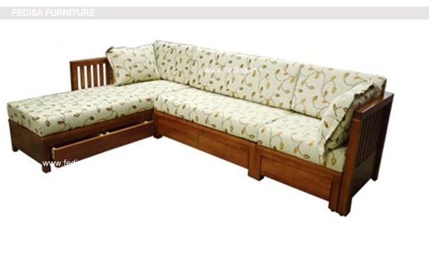 Wooden Sofa Set-2360
