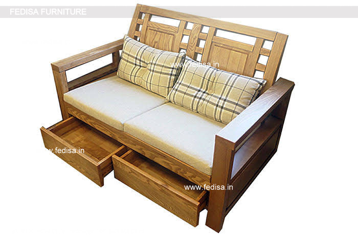 Wooden Sofa Set-2366