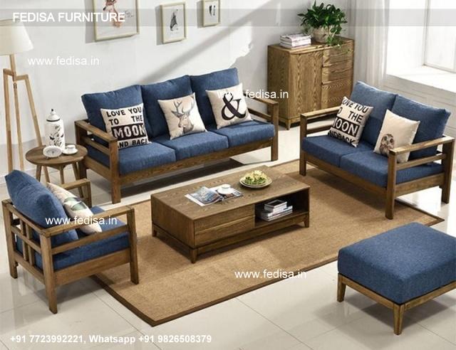 Wooden Sofa Set-2367
