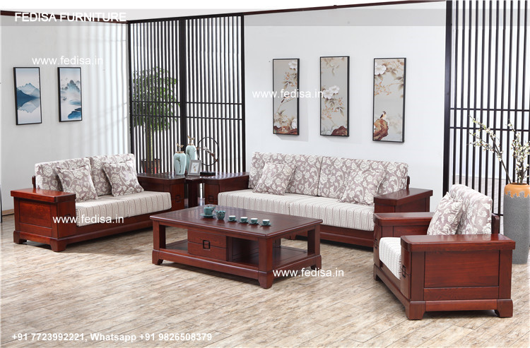 Wooden Sofa Set-2379