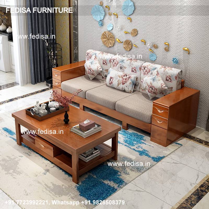 Wooden Sofa Set-2393