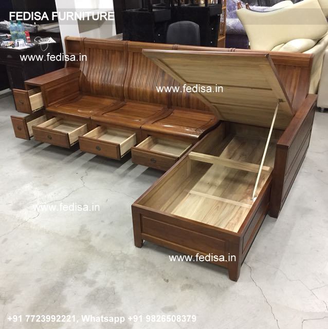Wooden Sofa Set-2394