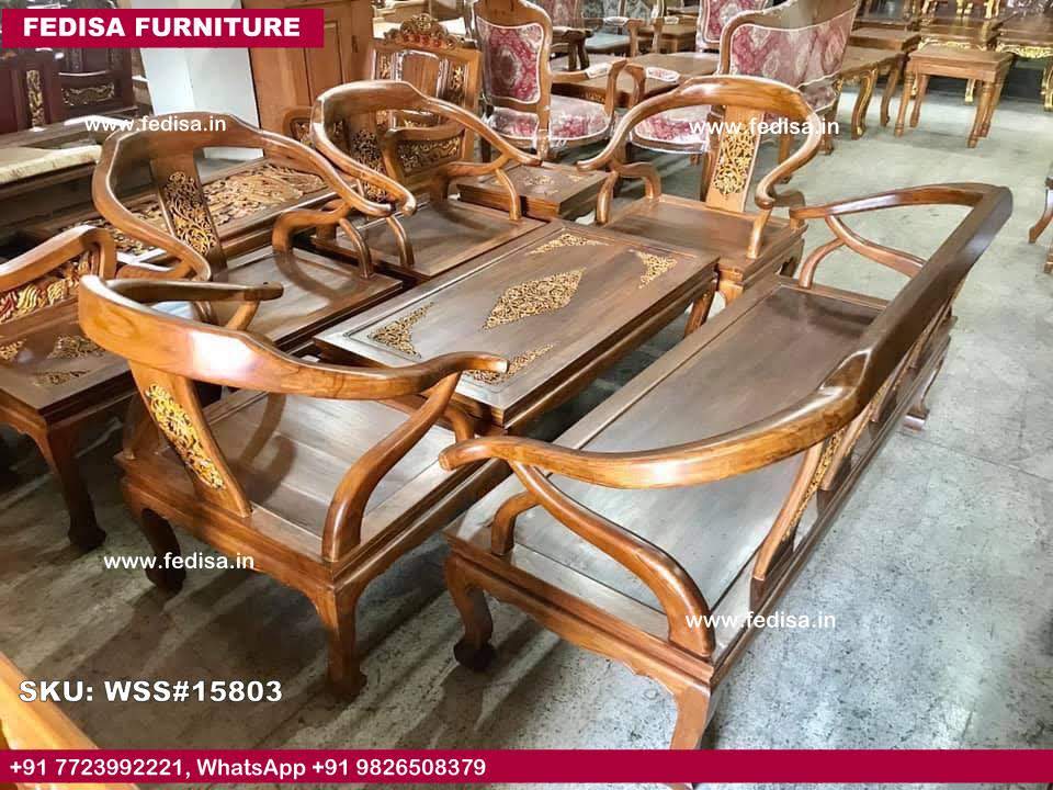 Wooden Sofa Set-2402