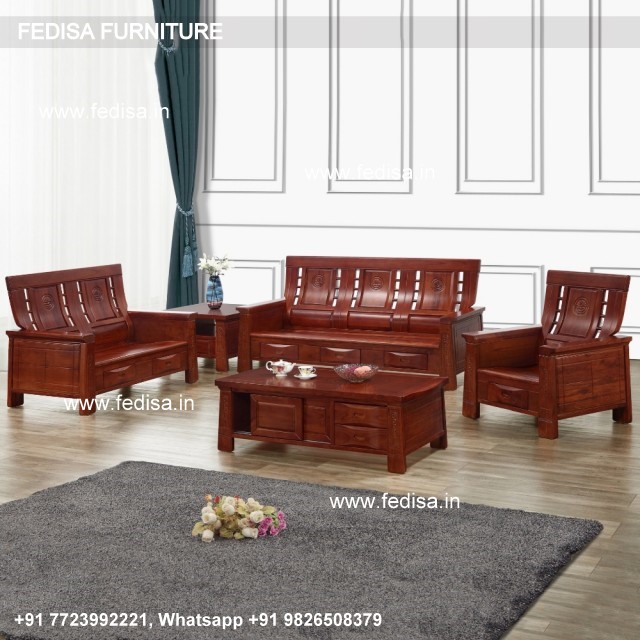 Wooden Sofa Set-2411