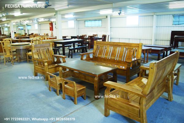Wooden Sofa Set-2418
