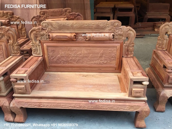 Wooden Sofa Set-2456