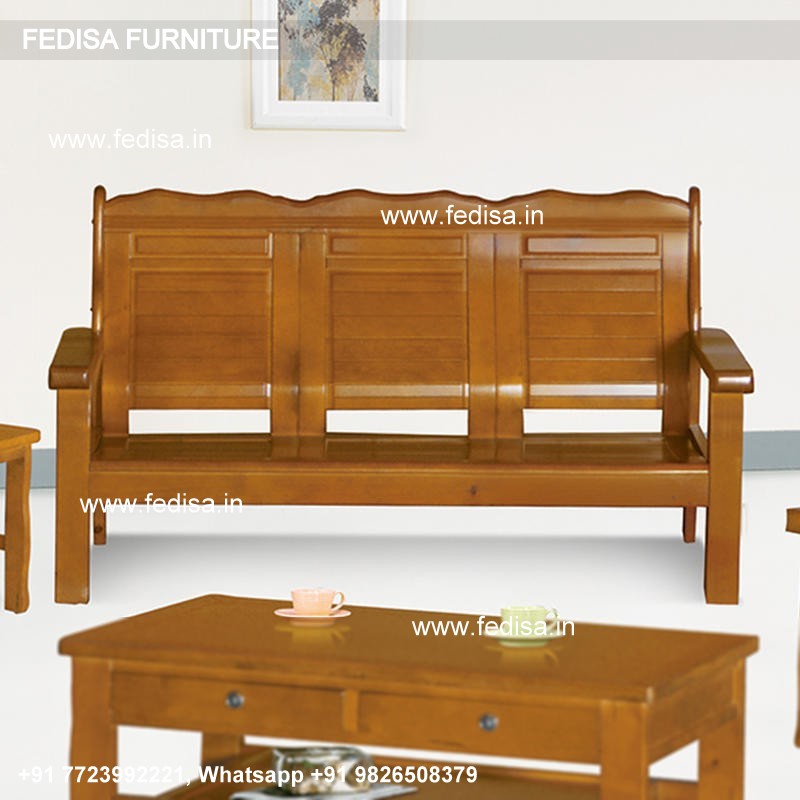 Wooden Sofa Set-2496