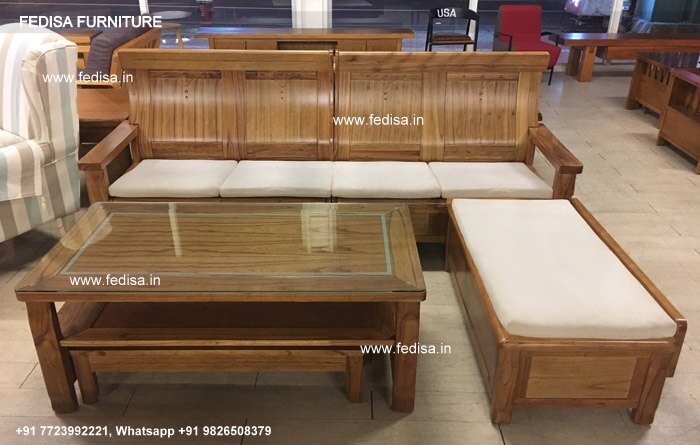 Wooden Sofa Set-2533