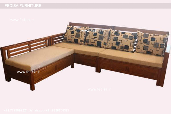 Wooden Sofa Set-2543