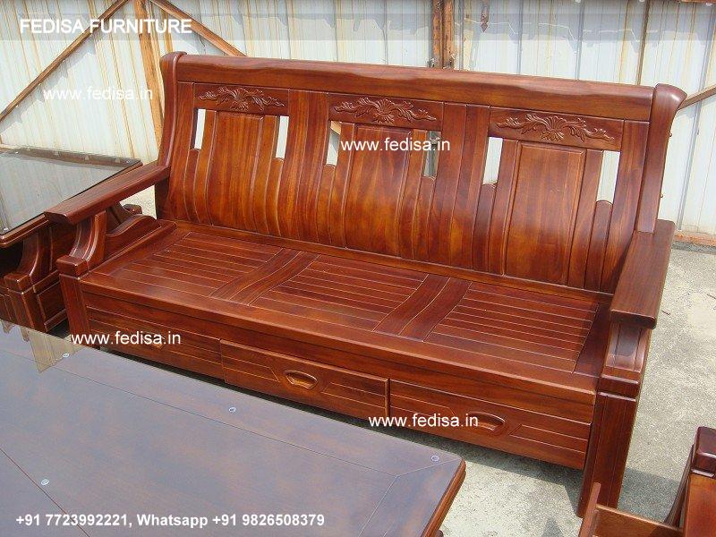 Wooden Sofa Set-2555