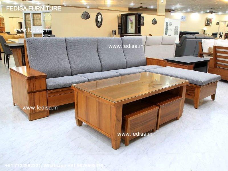 Wooden Sofa Set-2559