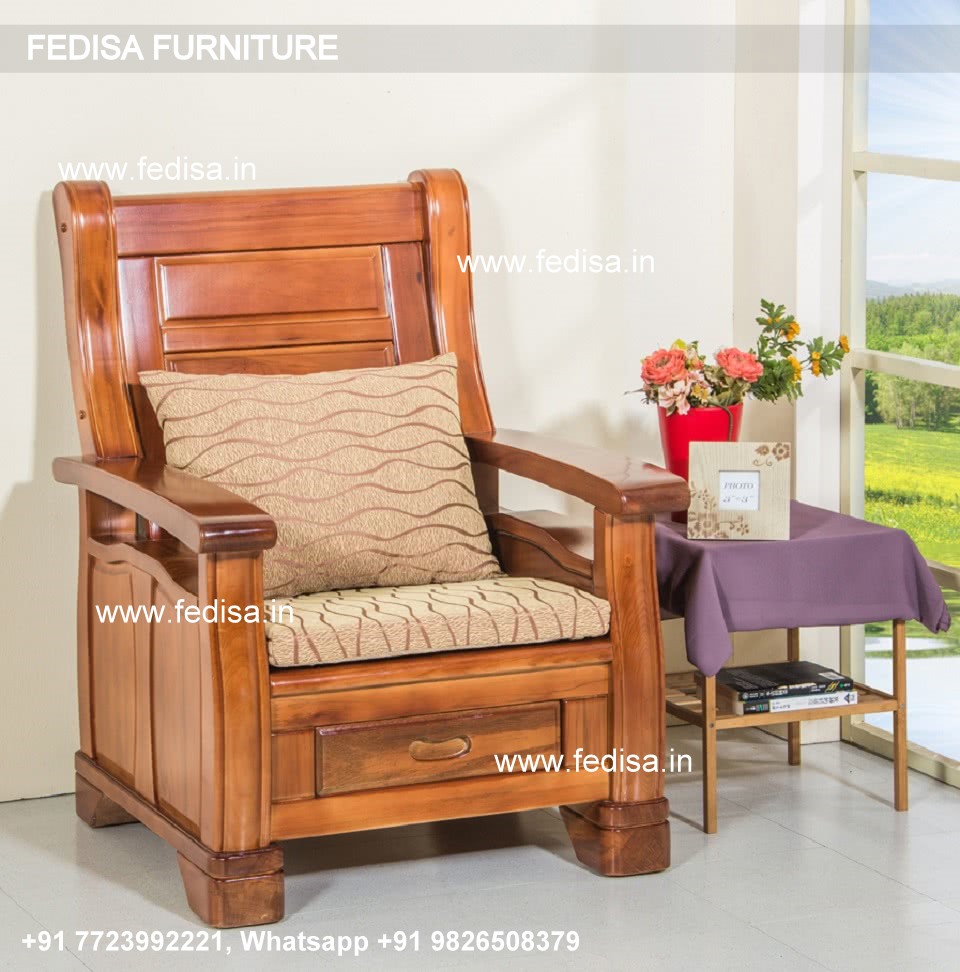 Wooden Sofa Set-2608