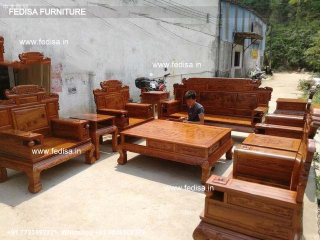 Wooden Sofa Set-2645