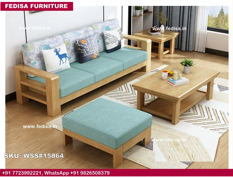 Wooden Sofa Set-2646