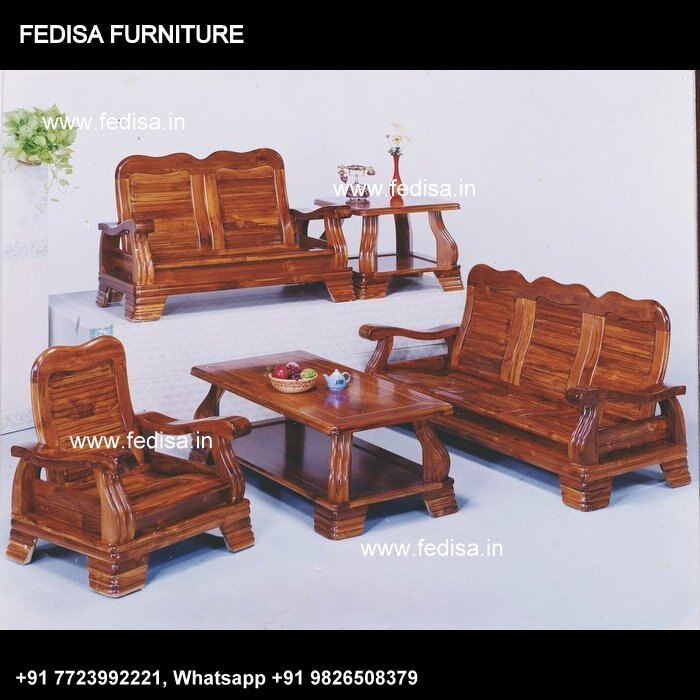 Wooden Sofa Set-2670