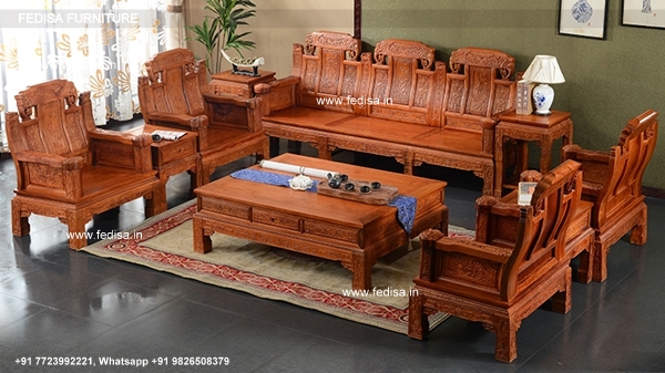Wooden Sofa Set-2682
