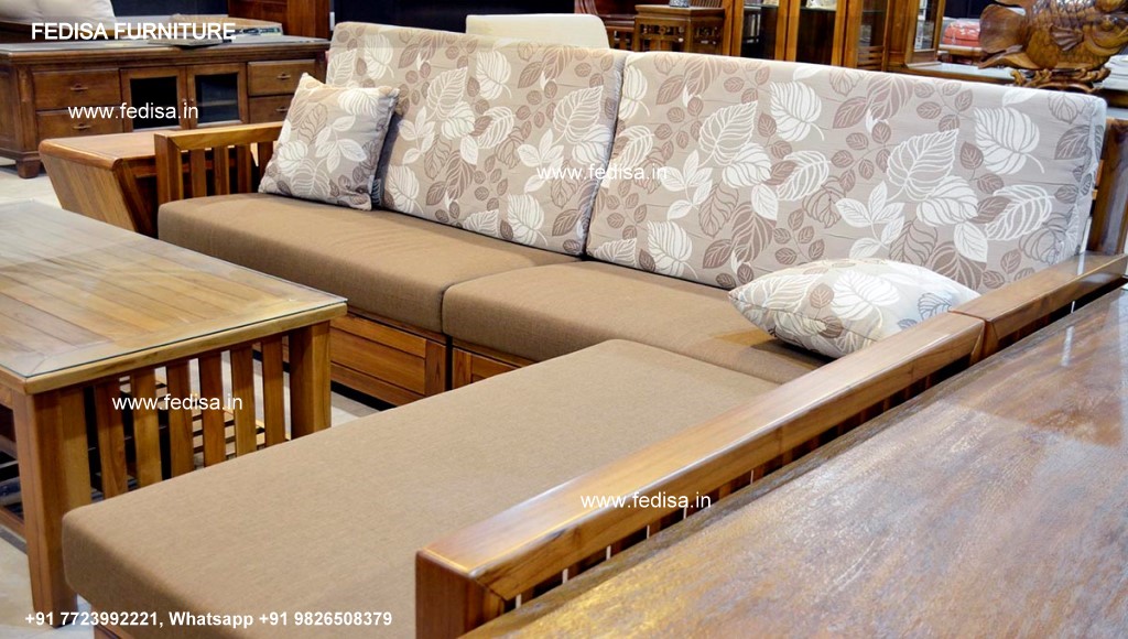 Wooden Sofa Set-2690