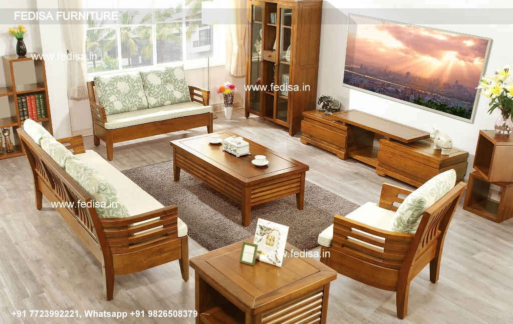 Wooden Sofa Set-2726