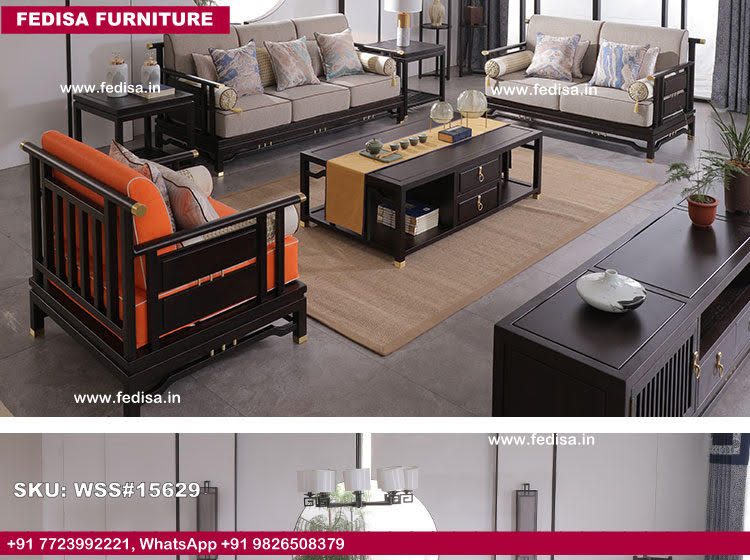 Wooden Sofa Set-2746