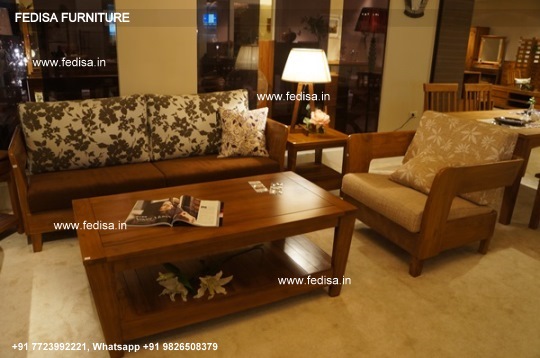 Wooden Sofa Set-2789