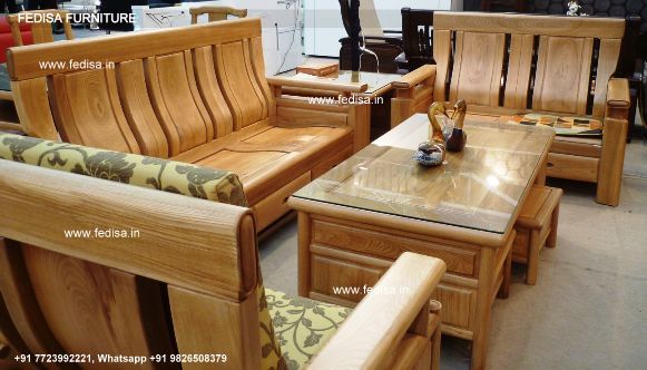 Wooden Sofa Set-2796