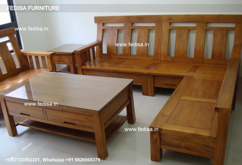 Wooden Sofa Set-2797