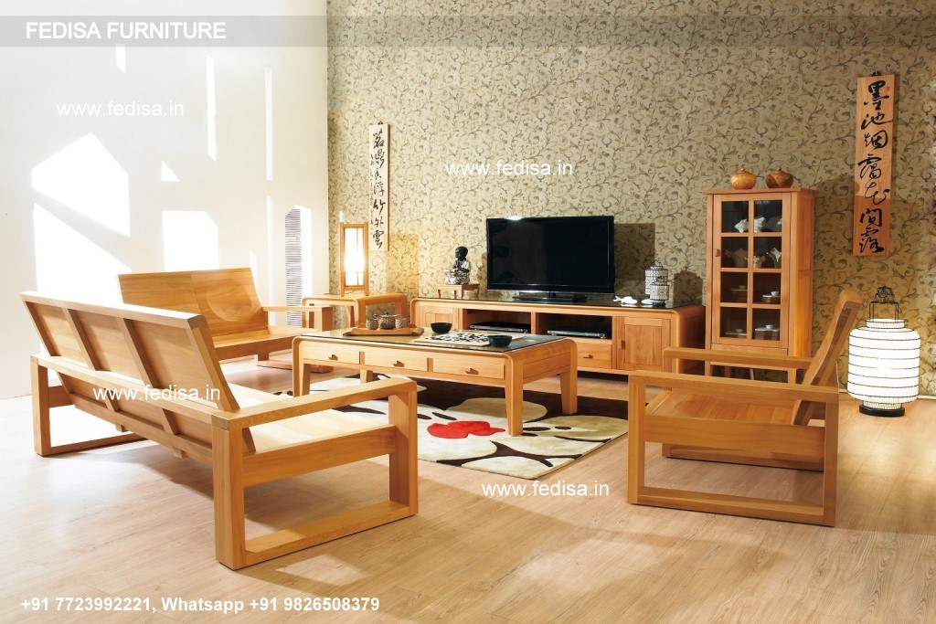 Wooden Sofa Set-2803