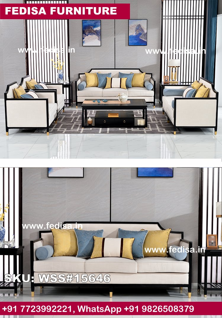 Wooden Sofa Set-2813
