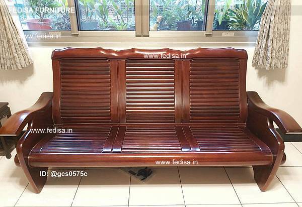 Wooden Sofa Set-2819