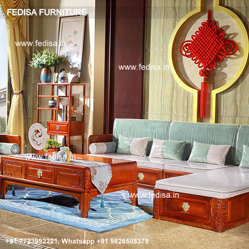 Wooden Sofa Set-2820