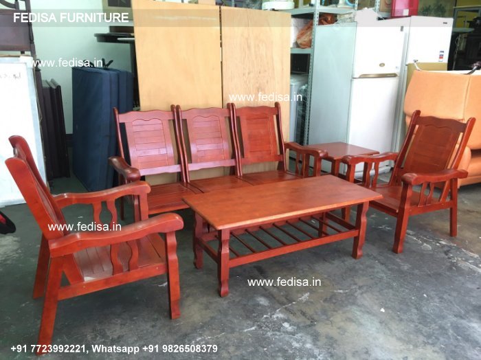 Wooden Sofa Set-2829