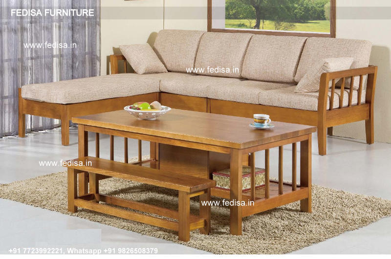 Wooden Sofa Set-2840