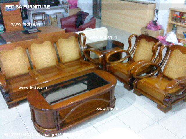 Wooden Sofa Set-2854