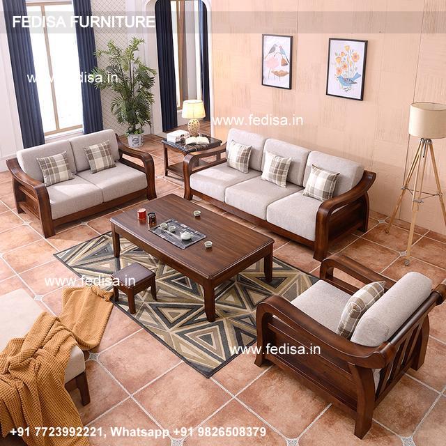 Wooden Sofa Set-2876