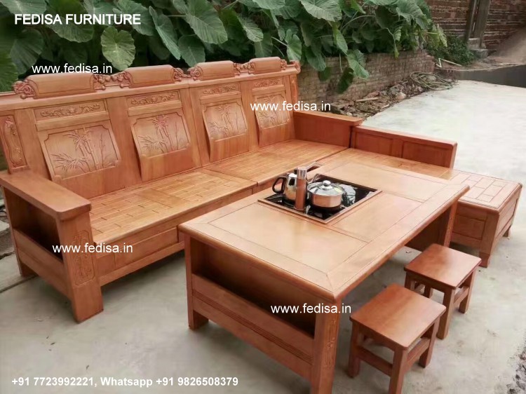 Wooden Sofa Set-2892
