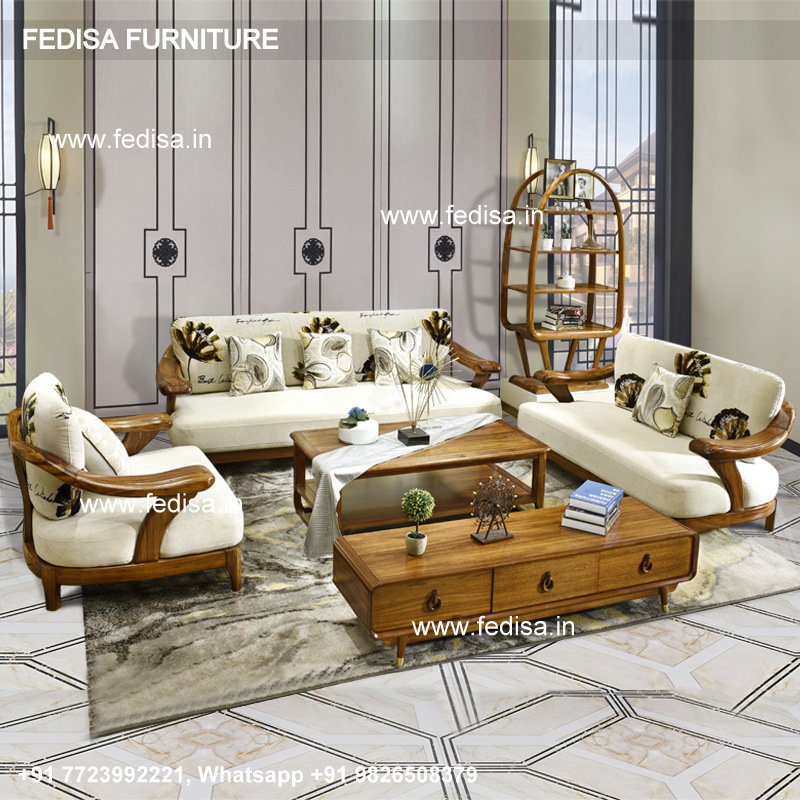Wooden Sofa Set-2893