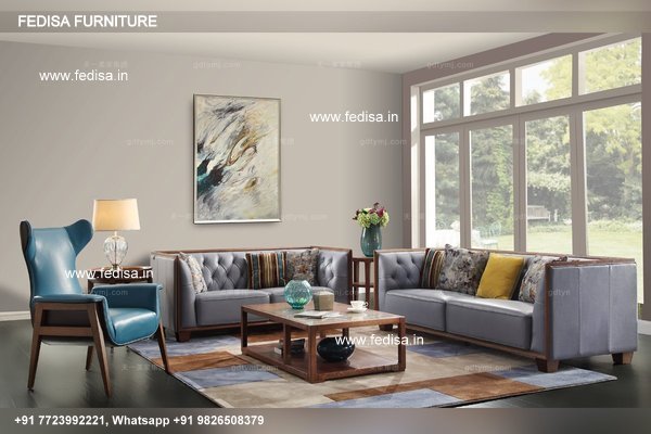Wooden Sofa Set-2897