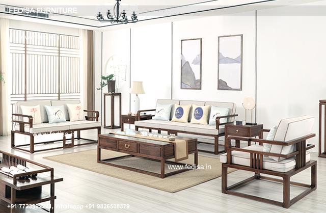 Wooden Sofa Set-2910