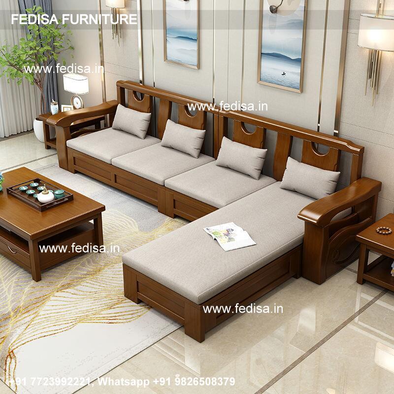 Wooden Sofa Set-2914