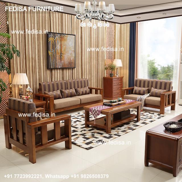 Wooden Sofa Set-2915