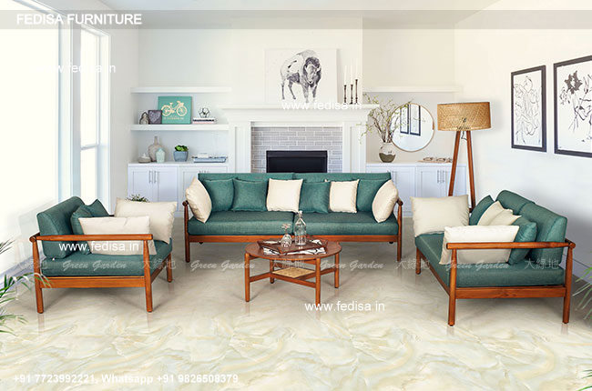 Wooden Sofa Set-2920