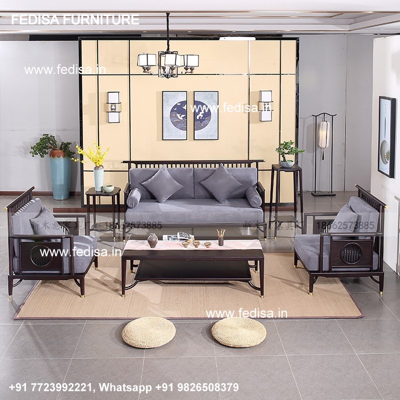 Wooden Sofa Set-2929