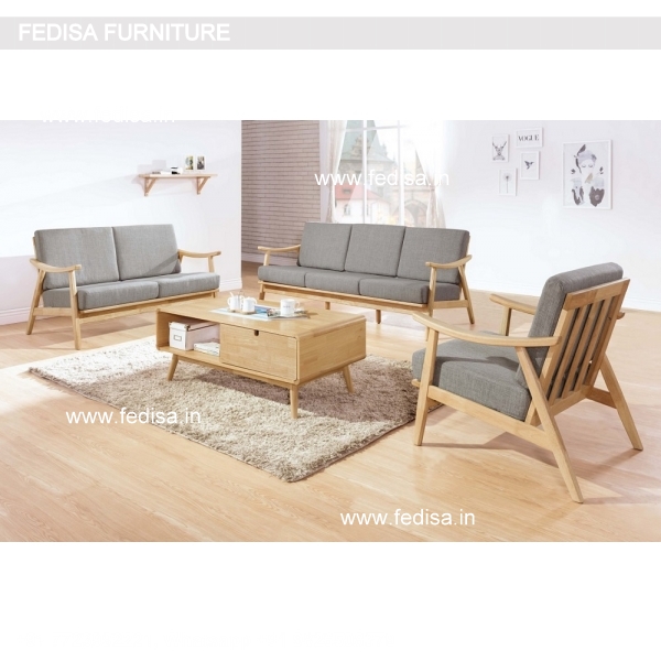 Wooden Sofa Set-2951