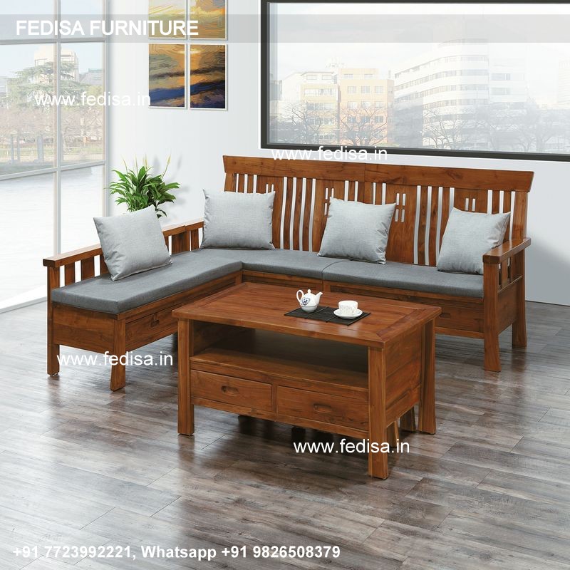 Wooden Sofa Set-2965