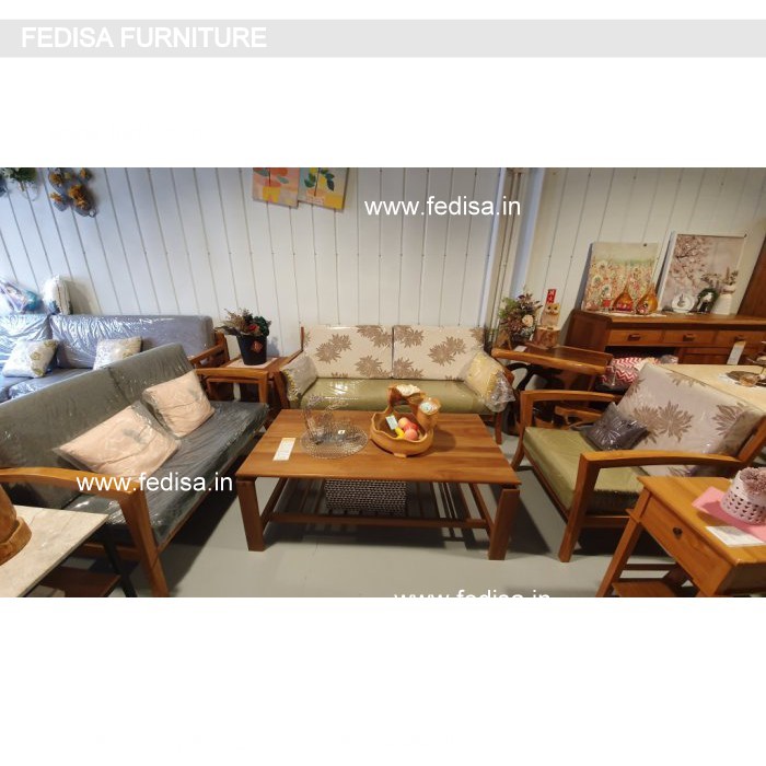 Wooden Sofa Set-2970