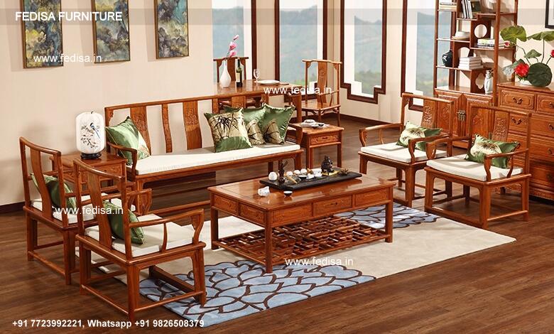 Wooden Sofa Set-2997