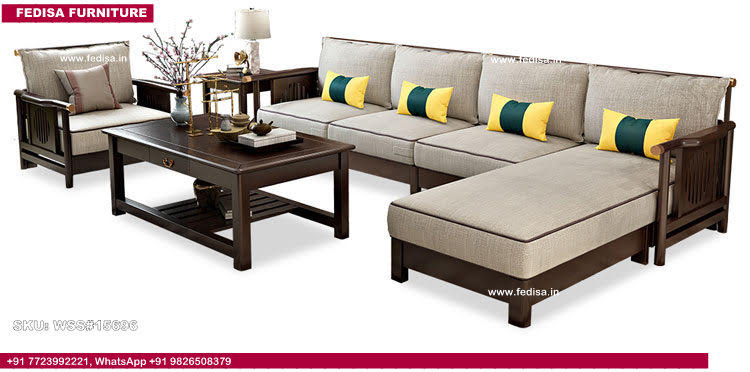 Wooden Sofa Set-3002