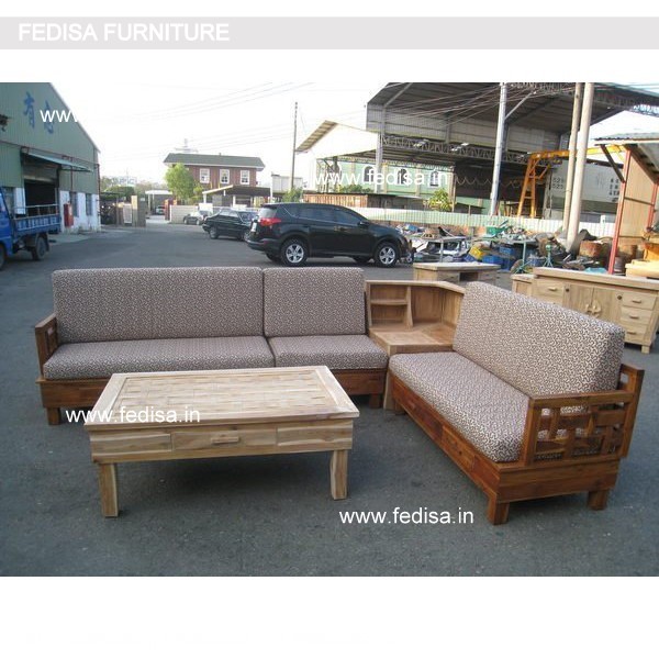 Wooden Sofa Set-3022