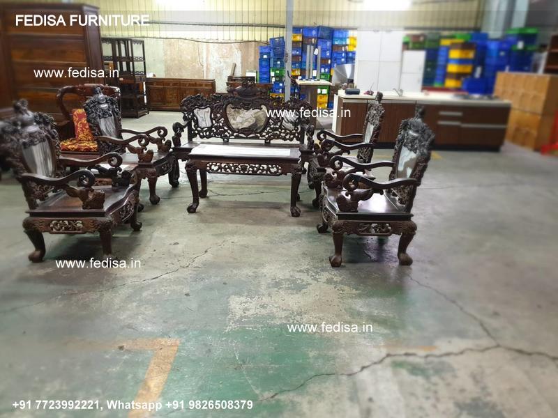 Wooden Sofa Set-3038